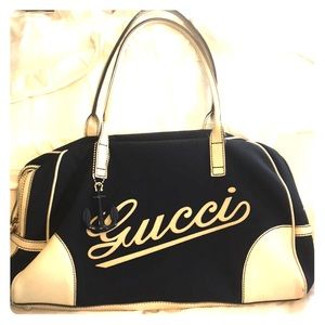 Rare Gucci Anchor charm tote/bag